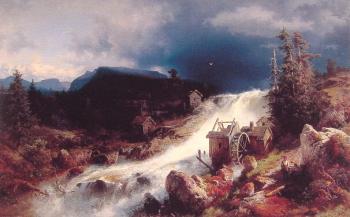 赫爾曼 赫爾佐格 Landscape with Watermill